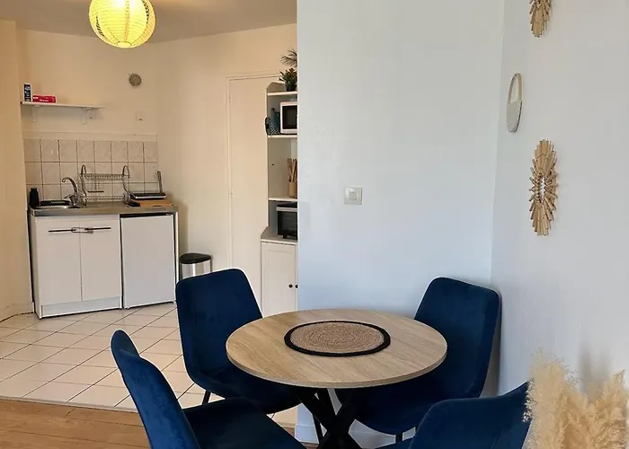 Le Cocon Bleu - T2 Moderne Et Cosy アパート *